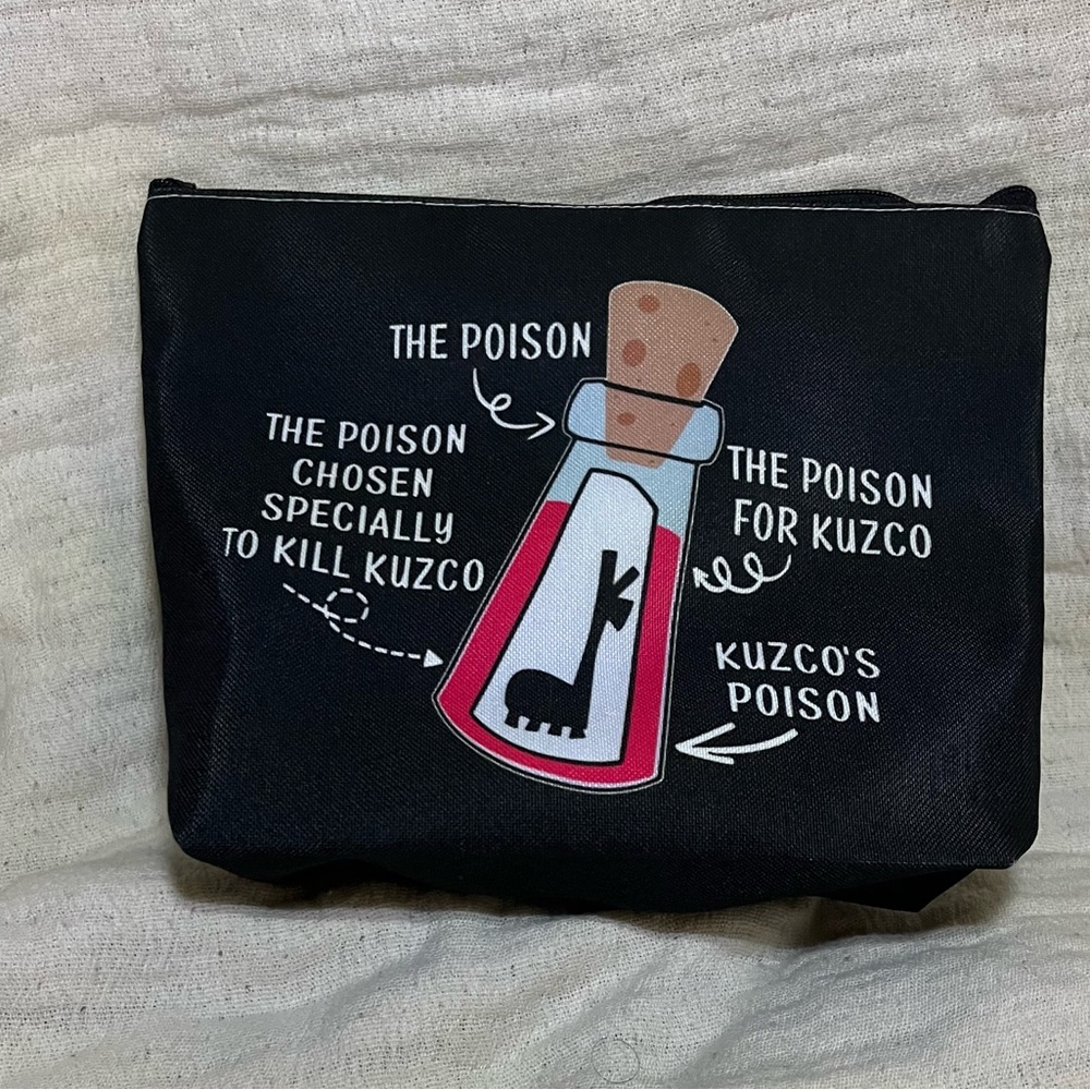 Emperor’s New Groove Inspired Makeup Bag
